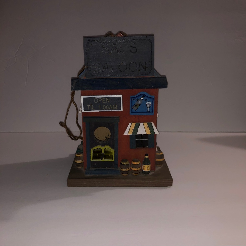 Small Vintage Wooden Birdhouse